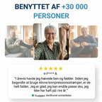 Alivna Kompressionsstrømper med lynlås