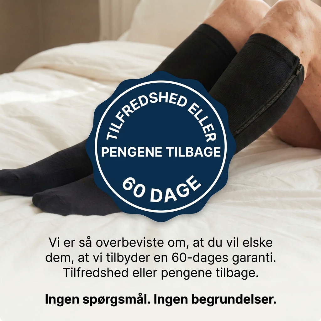 Alivna Kompressionsstrømper med lynlås