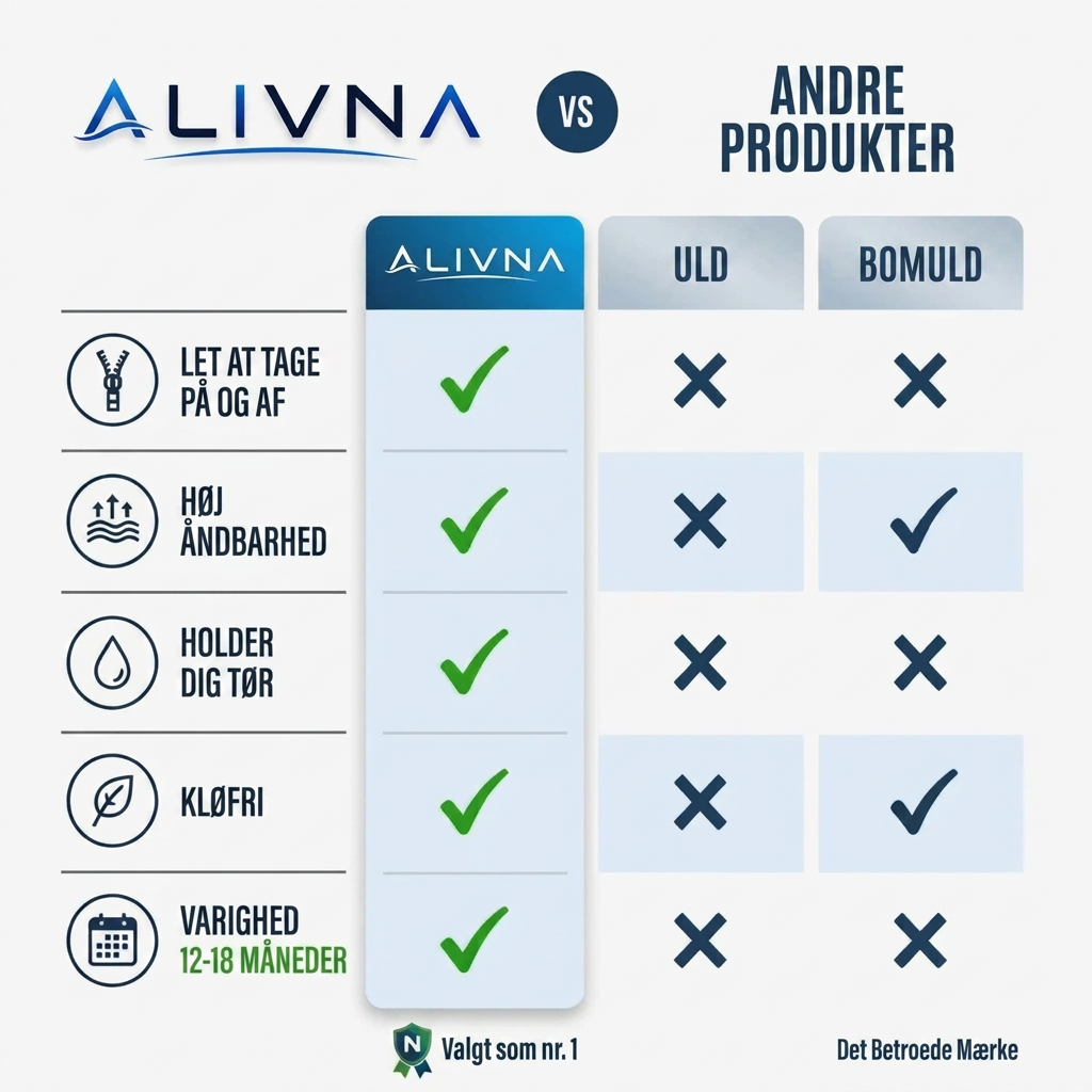 Alivna Kompressionsstrømper med lynlås