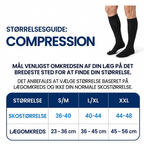 Alivna Kompressionsstrømper med lynlås